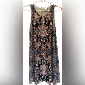 Abbeline Shift High Neck Dress